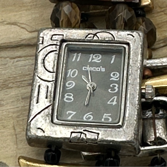 Fashion watches 4pcs, Chicos, Trendz, Geneva, and Armitron.Need batteries.(210) - Picture 13 of 16